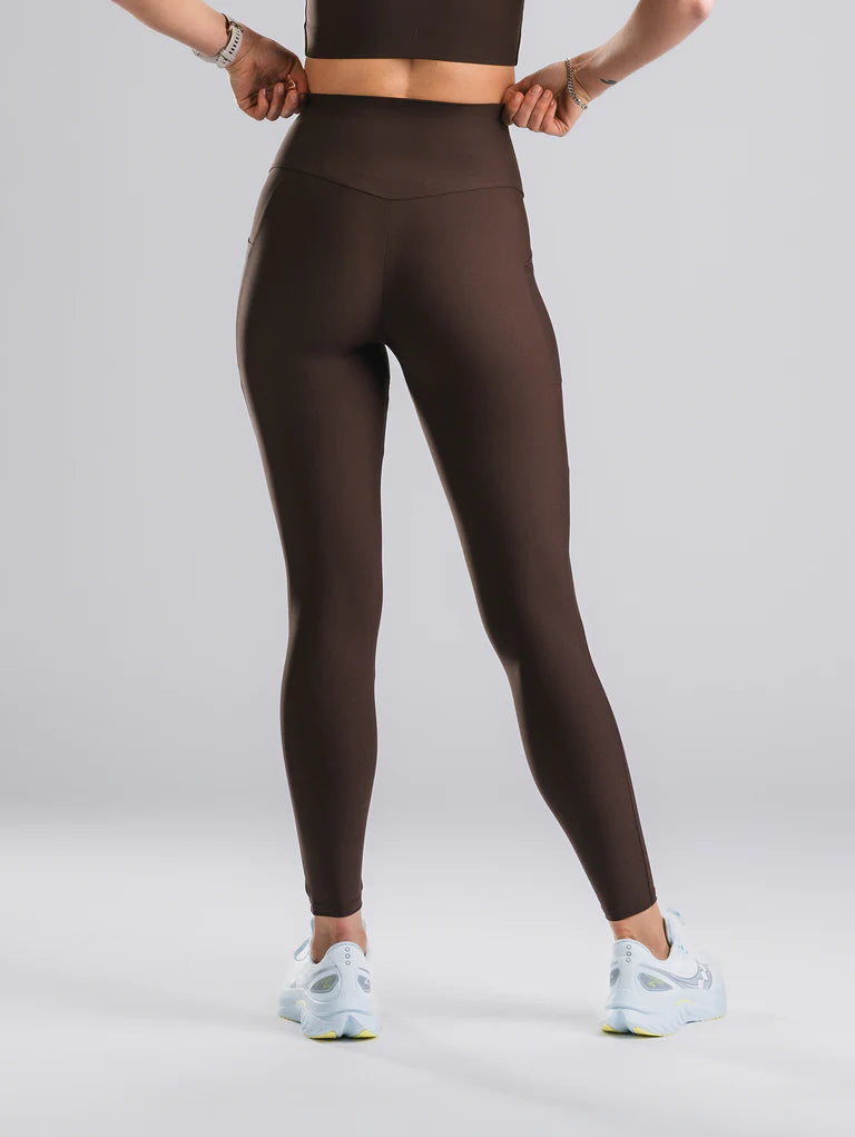 Womens High Rise Tights Pocket