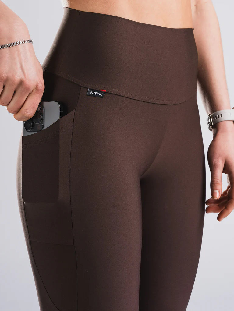 Womens High Rise Tights Pocket